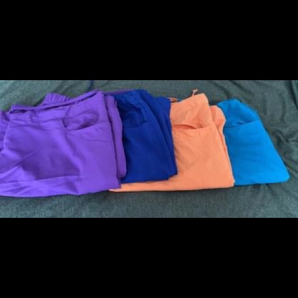 Set of 4 XLP Grey’s Anatomy Scrub Pants - Picture 1 of 5